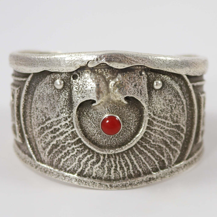 Coral Parrot Cuff by Anthony Lovato - Garland's