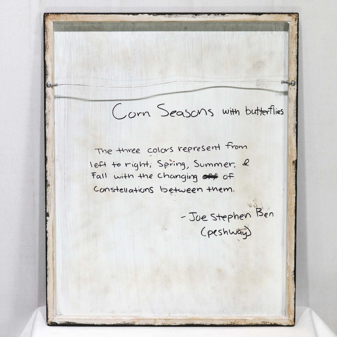 “Corn Seasons” Sandpainting by Joe Stephen Ben - Garland's