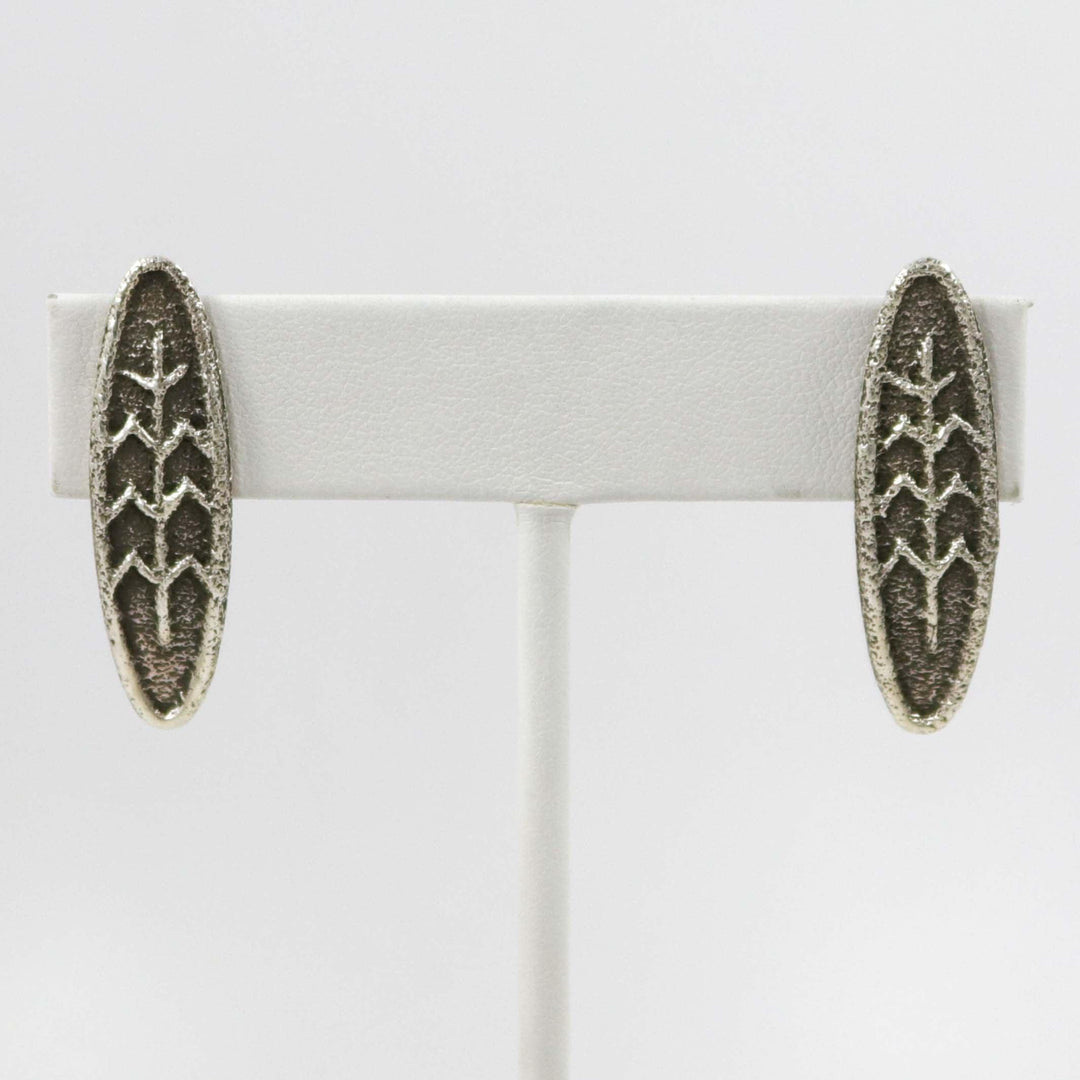 Cornstalk Earrings by Cordell Pajarito - Garland's