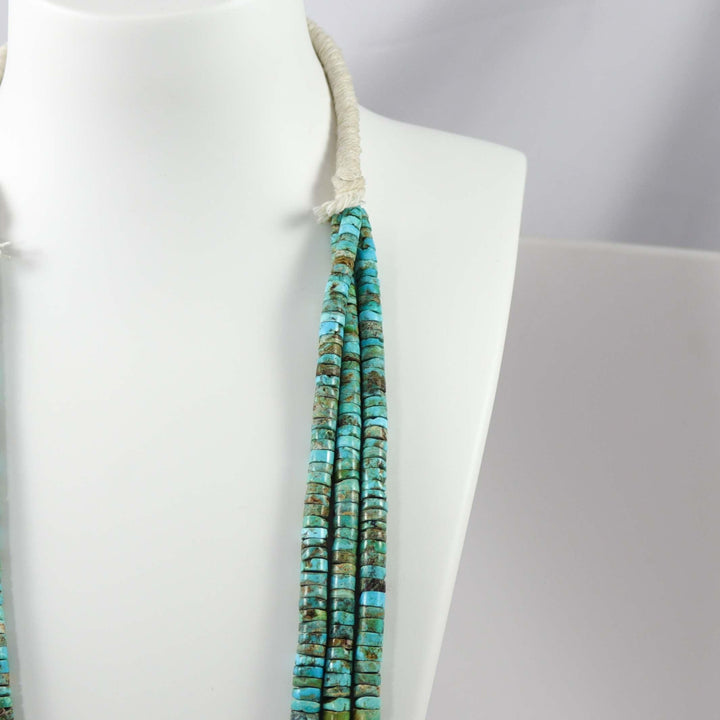 Cripple Creek Turquoise Necklace by Ray Lovato - Garland's
