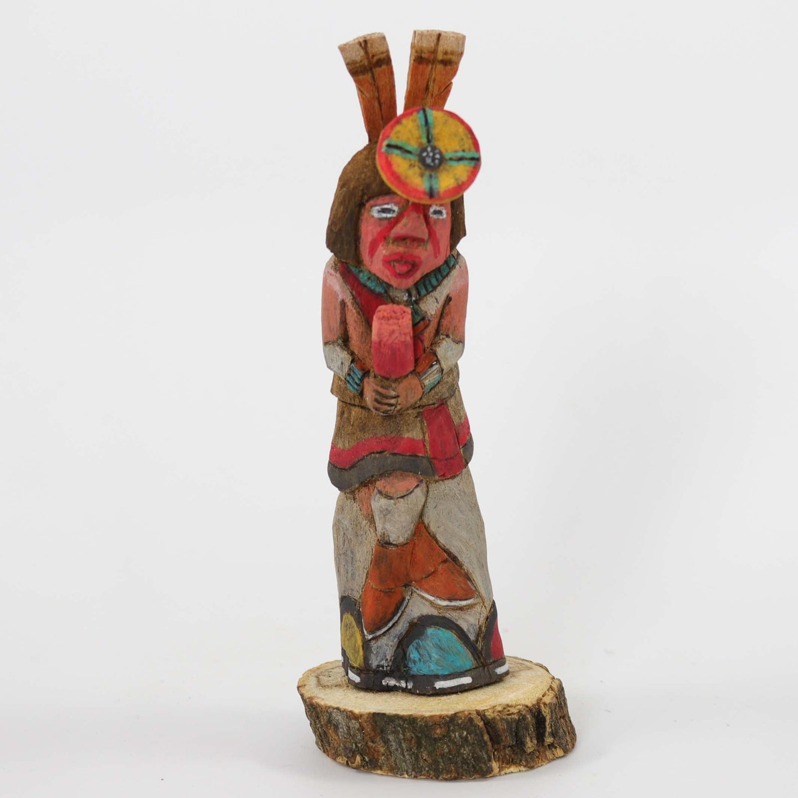 Crossed Legged Kachina by Ted Pavatea - Garland's