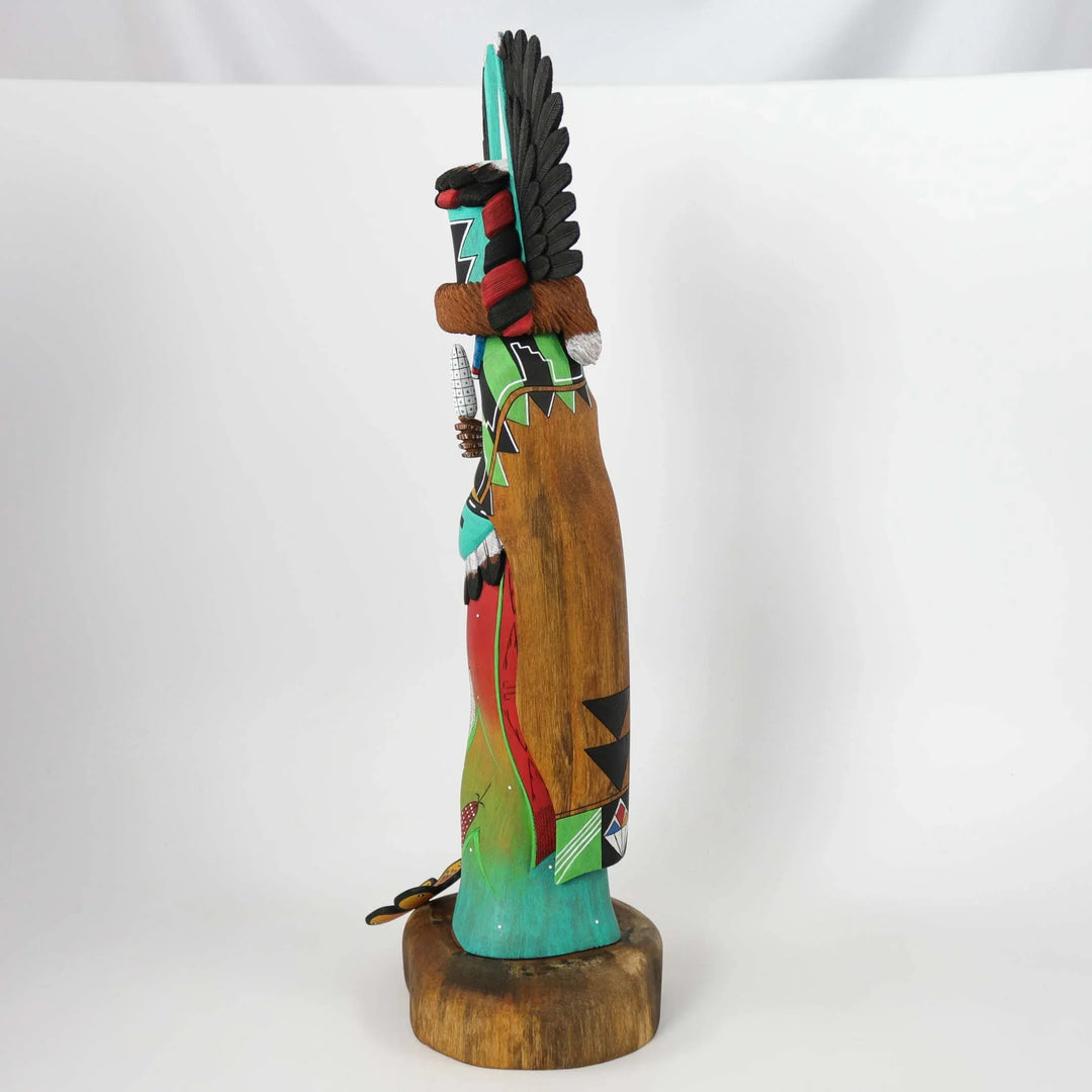 Crow Mother Kachina Sculpture by Bryson Huma - Garland's
