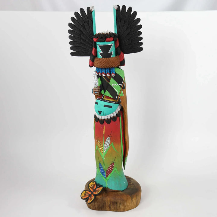Crow Mother Kachina Sculpture by Bryson Huma - Garland's