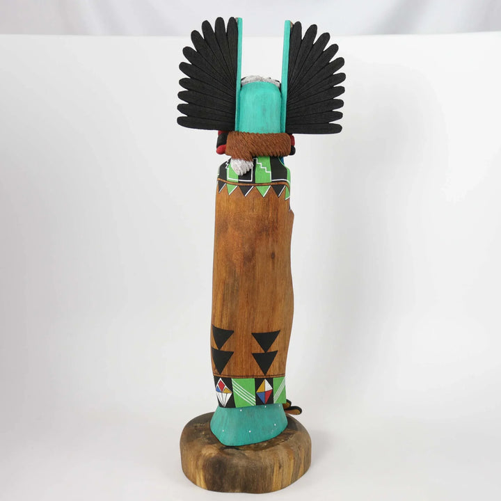 Crow Mother Kachina Sculpture by Bryson Huma - Garland's