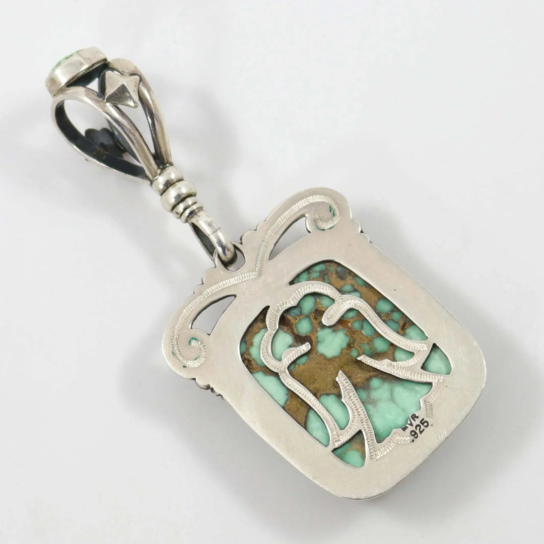 Damele Turquoise Pendant by Mona Van Riper - Garland's