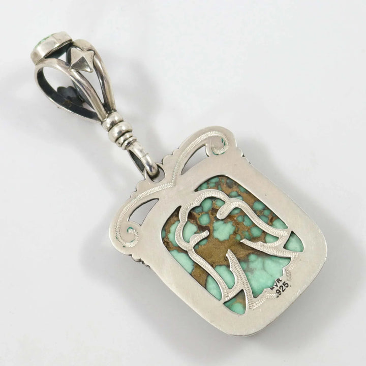 Damele Turquoise Pendant by Mona Van Riper - Garland's