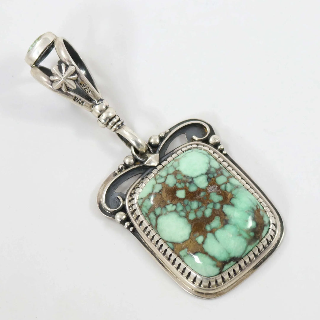 Damele Turquoise Pendant by Mona Van Riper - Garland's