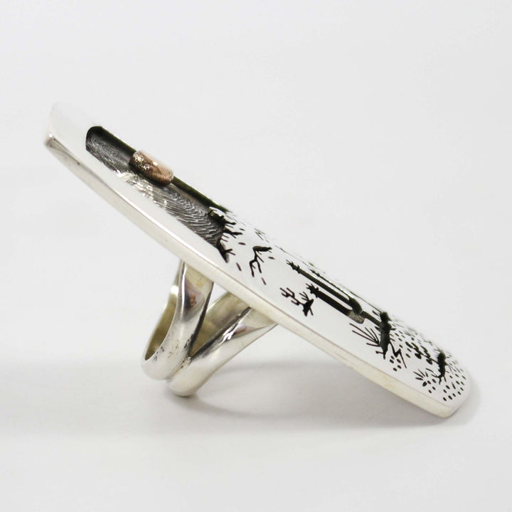 Desert Scene Ring by Rick Manuel - Garland's