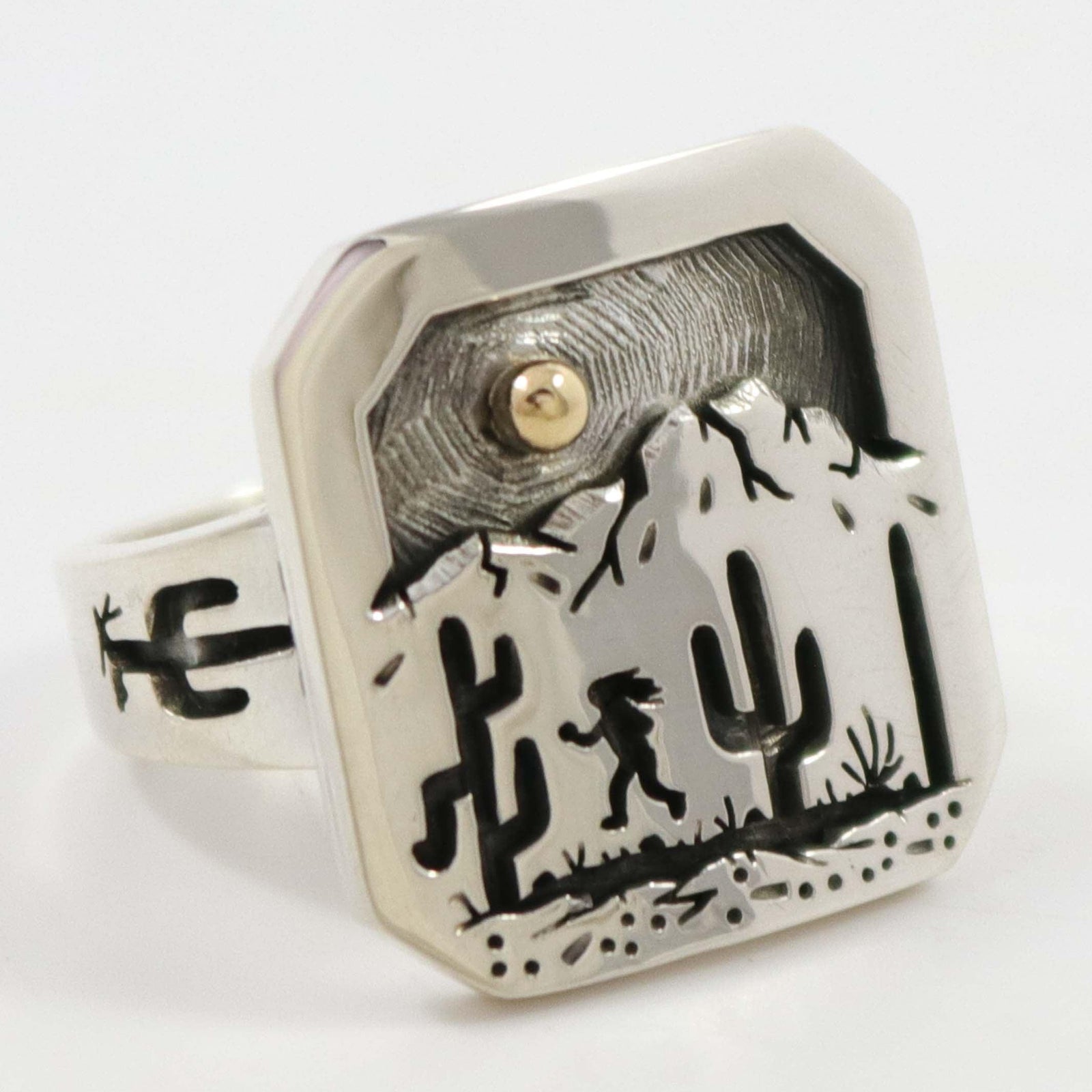 Desert Scene Ring by Rick Manuel - Garland's