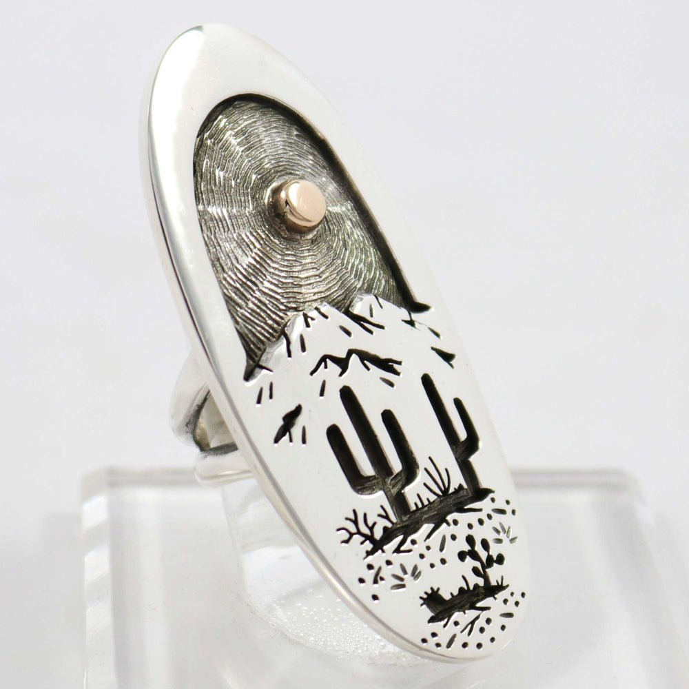 Desert Scene Ring by Rick Manuel - Garland's