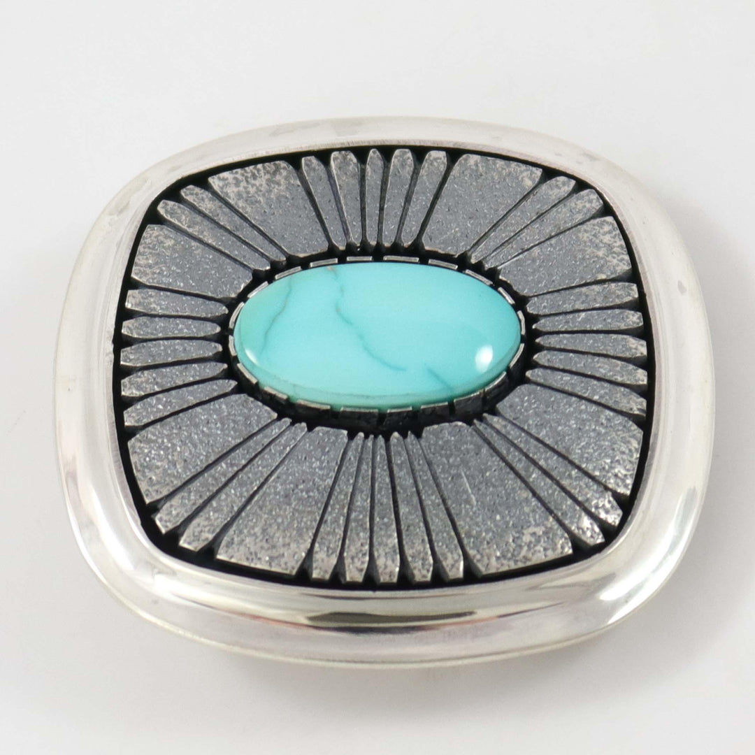 Easter Blue Turquoise Buckle by Al Joe - Garland's
