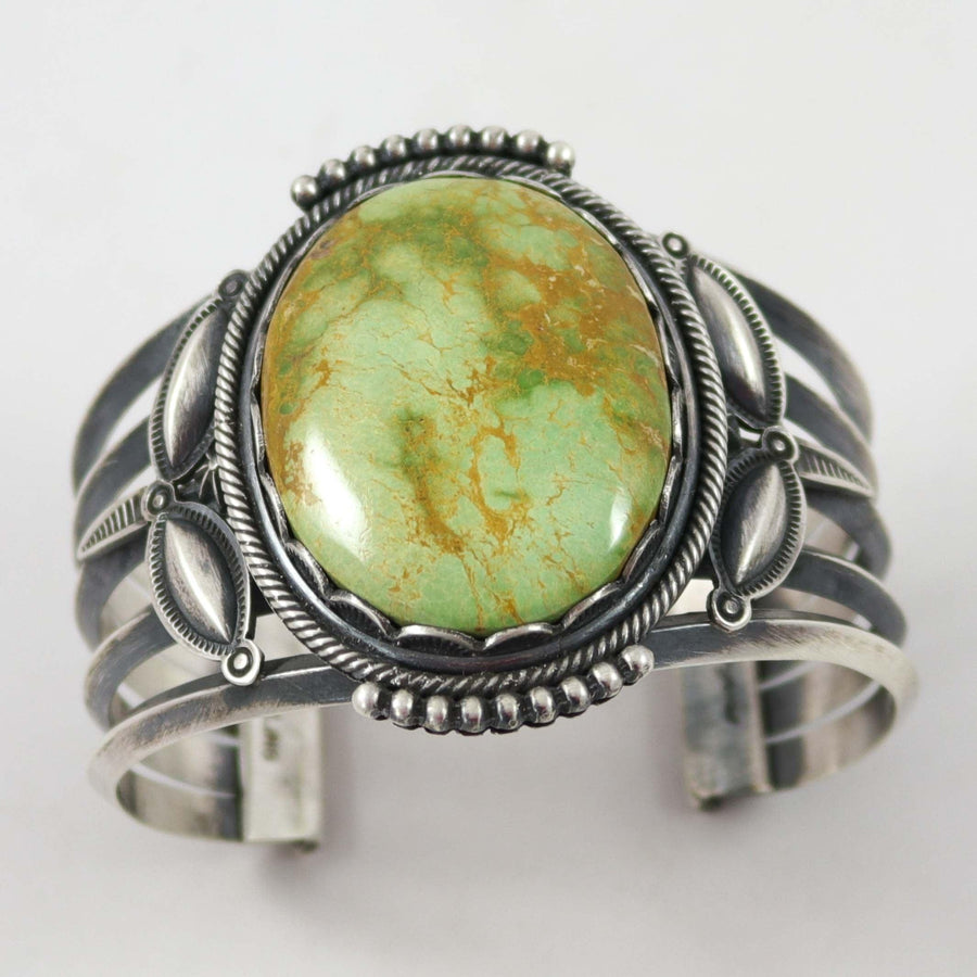 Emerald Valley Turquoise Cuff by Steve Arviso - Garland's