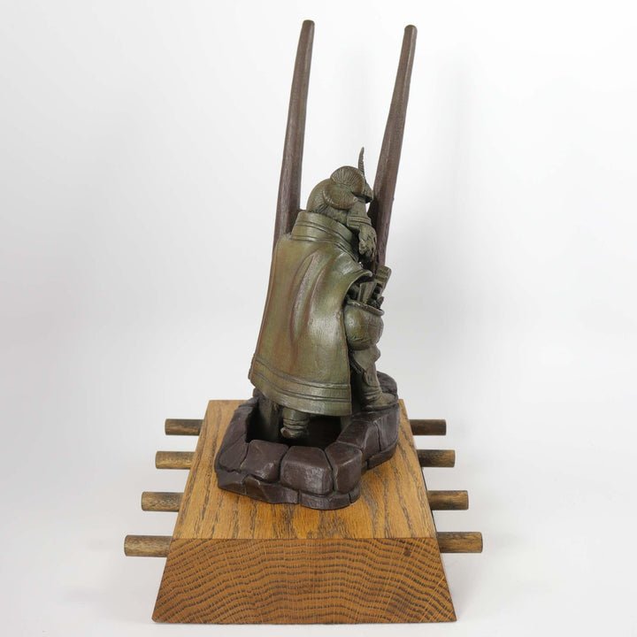 “Emerging” Bronze Sculpture by Lowell Talashoma Sr. - Garland's