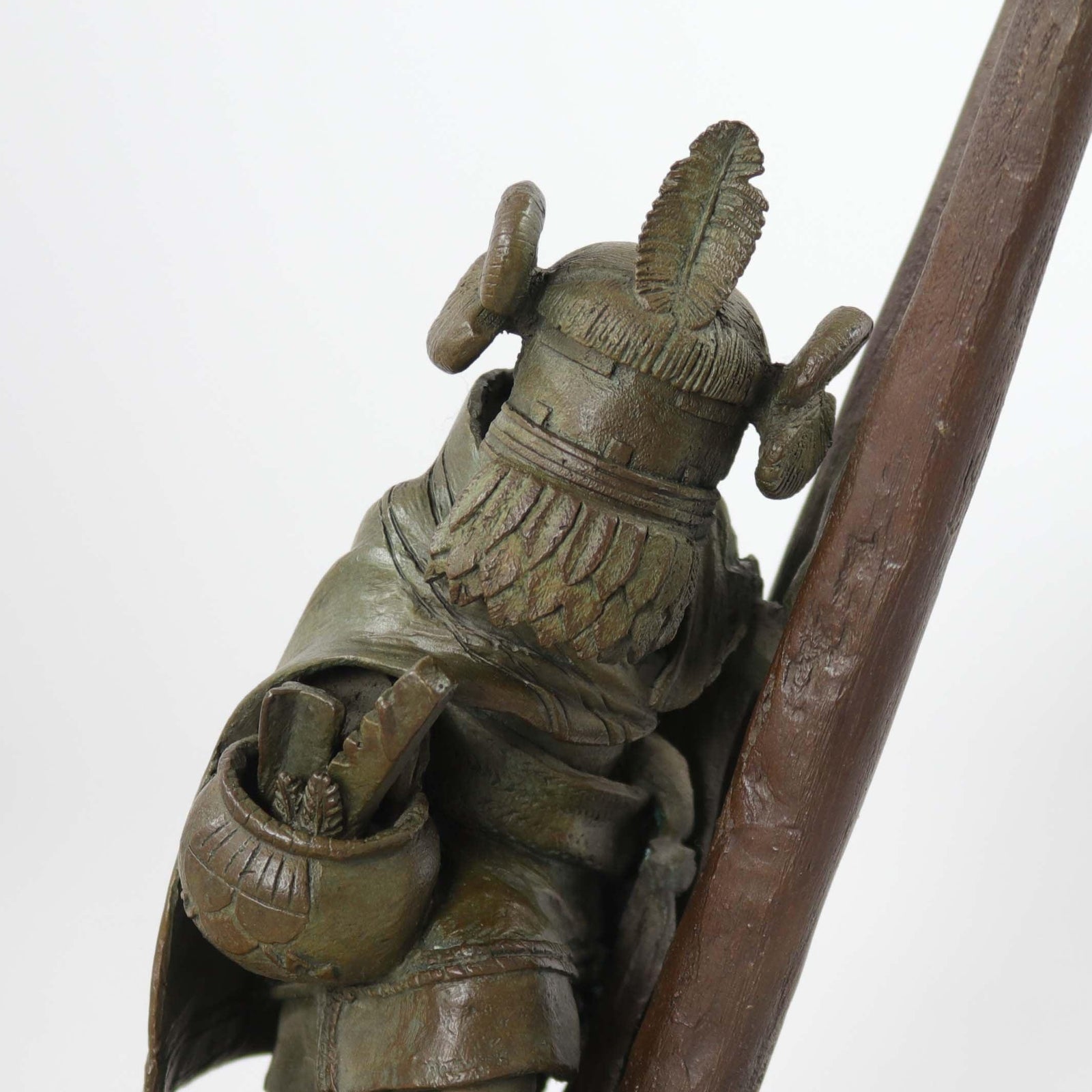 “Emerging” Bronze Sculpture by Lowell Talashoma Sr. - Garland's