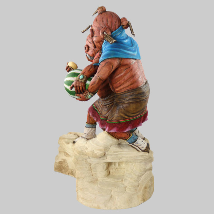 Father and Son Mudhead Kachina by Arthur Holmes Jr. - Garland's