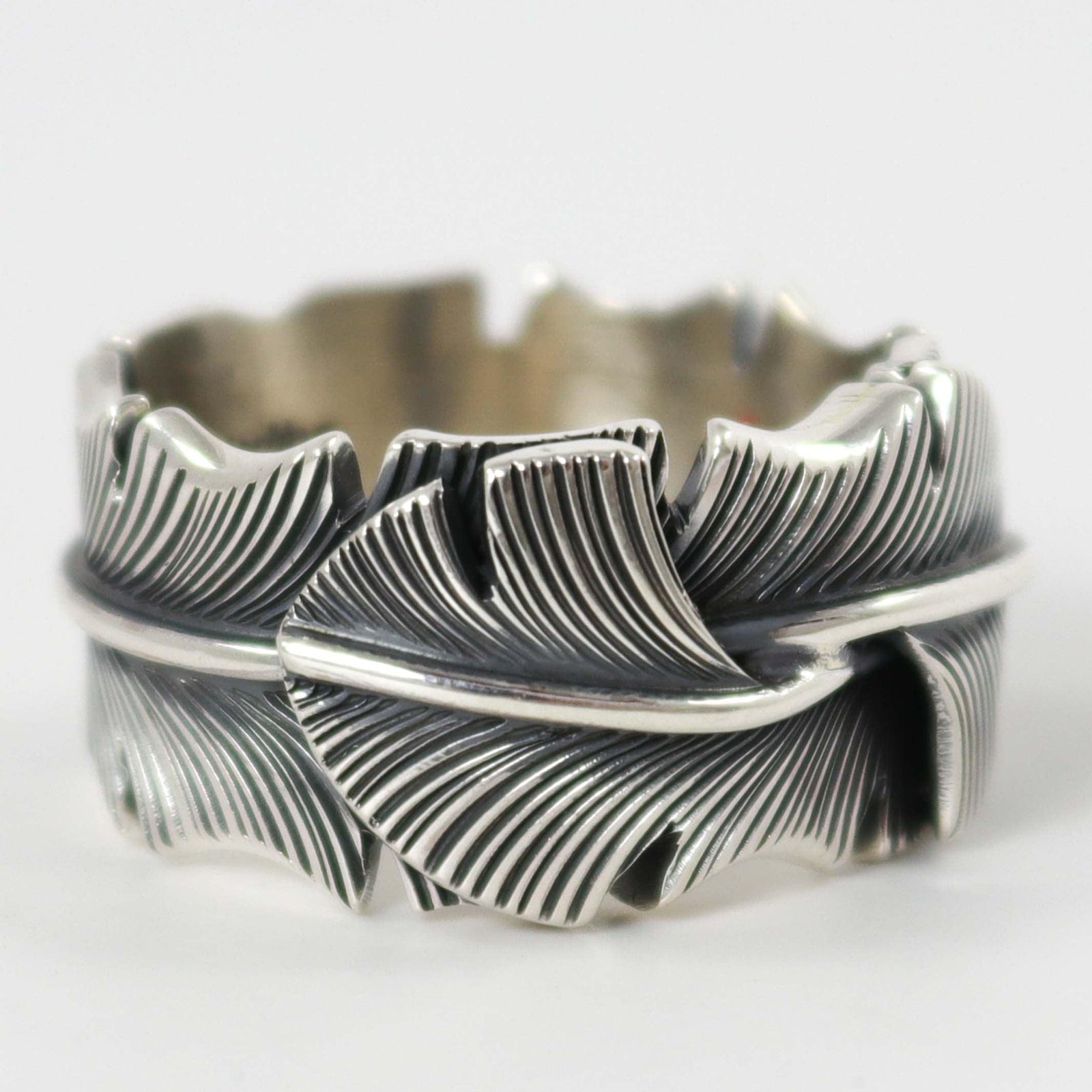 Feather Ring by Curtis Pete - Garland's