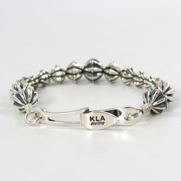 Fluted Bead Bracelet by Kyle Lee-Anderson - Garland's