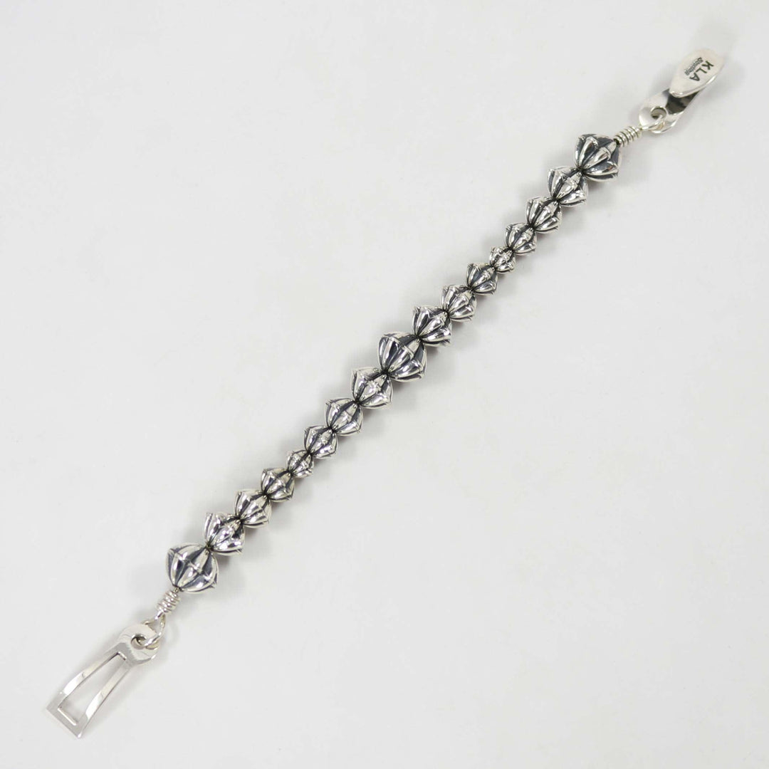 Fluted Bead Bracelet by Kyle Lee-Anderson - Garland's