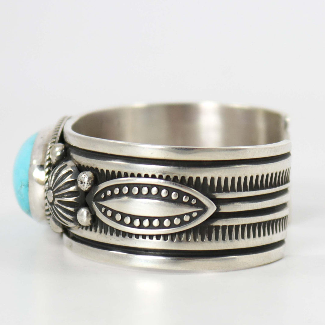 Fox Turquoise Cuff by Albert Jake and Bruce Eckhardt - Garland's