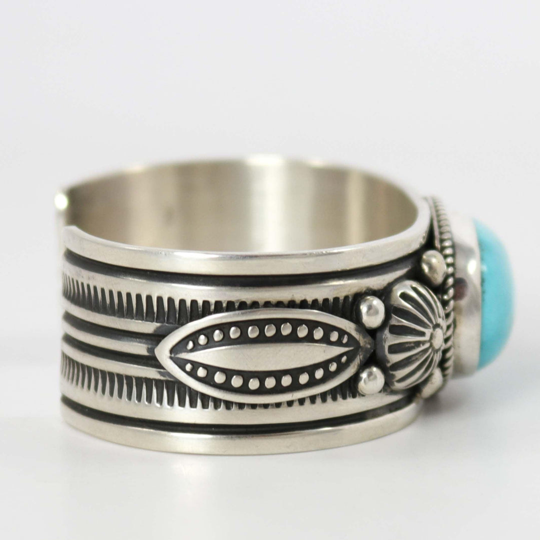 Fox Turquoise Cuff by Albert Jake and Bruce Eckhardt - Garland's