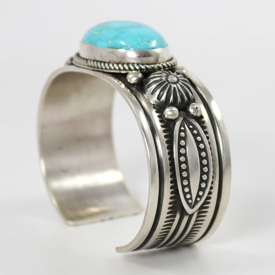Fox Turquoise Cuff by Albert Jake and Bruce Eckhardt - Garland's