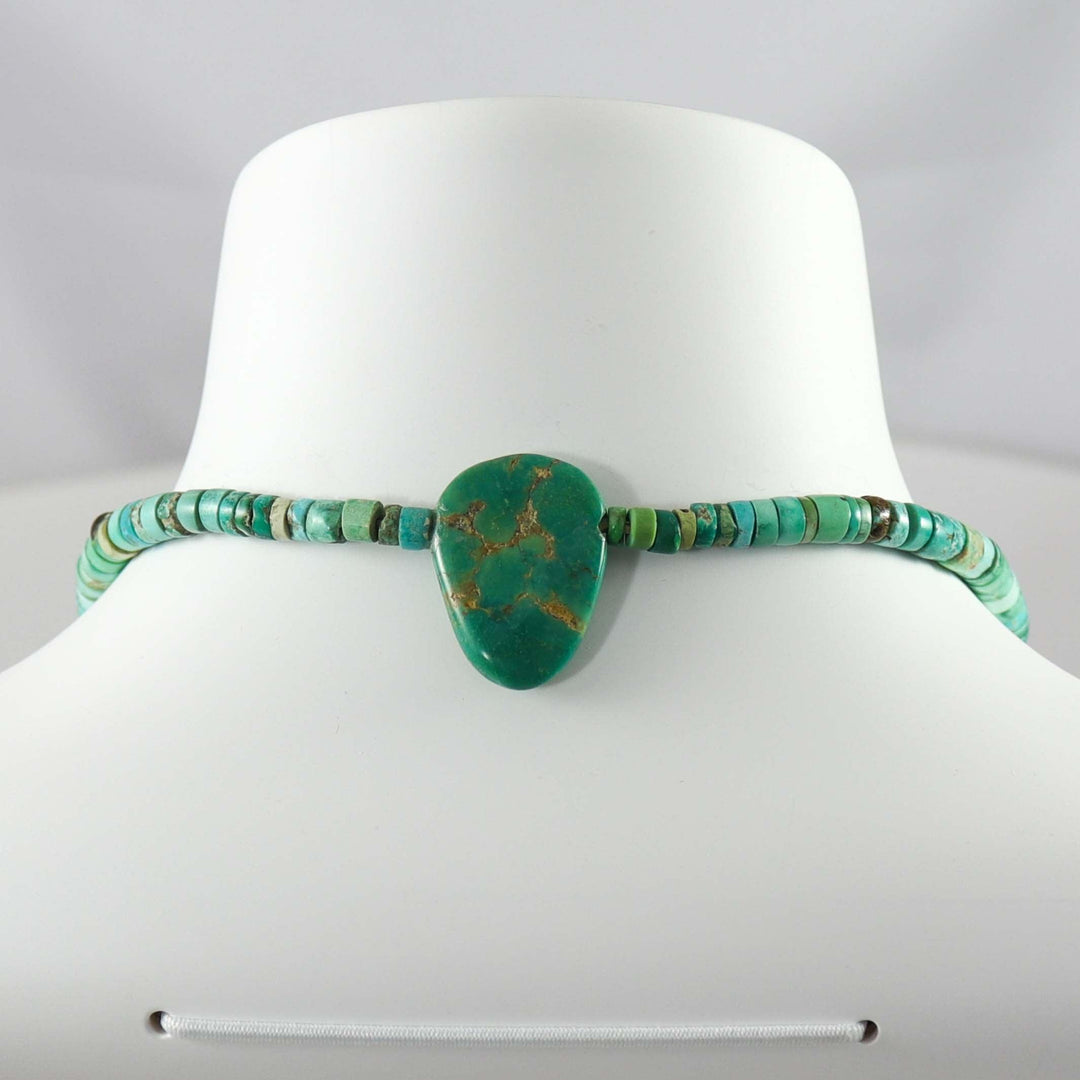 Fox Turquoise Necklace by John Binzley - Garland's