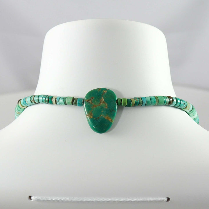 Fox Turquoise Necklace by John Binzley - Garland's