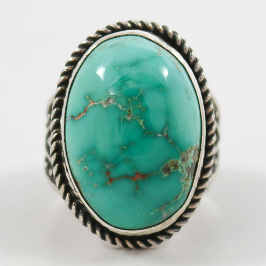 Fox Turquoise Ring by Albert Jake and Bruce Eckhardt - Garland's