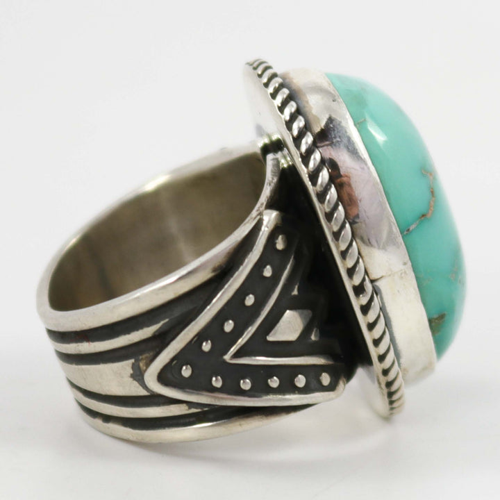 Fox Turquoise Ring by Albert Jake and Bruce Eckhardt - Garland's