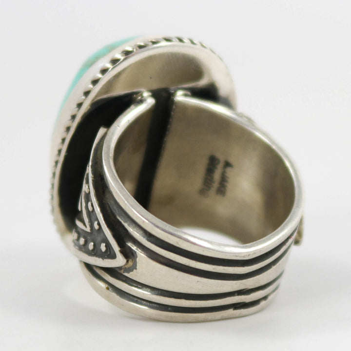 Fox Turquoise Ring by Albert Jake and Bruce Eckhardt - Garland's