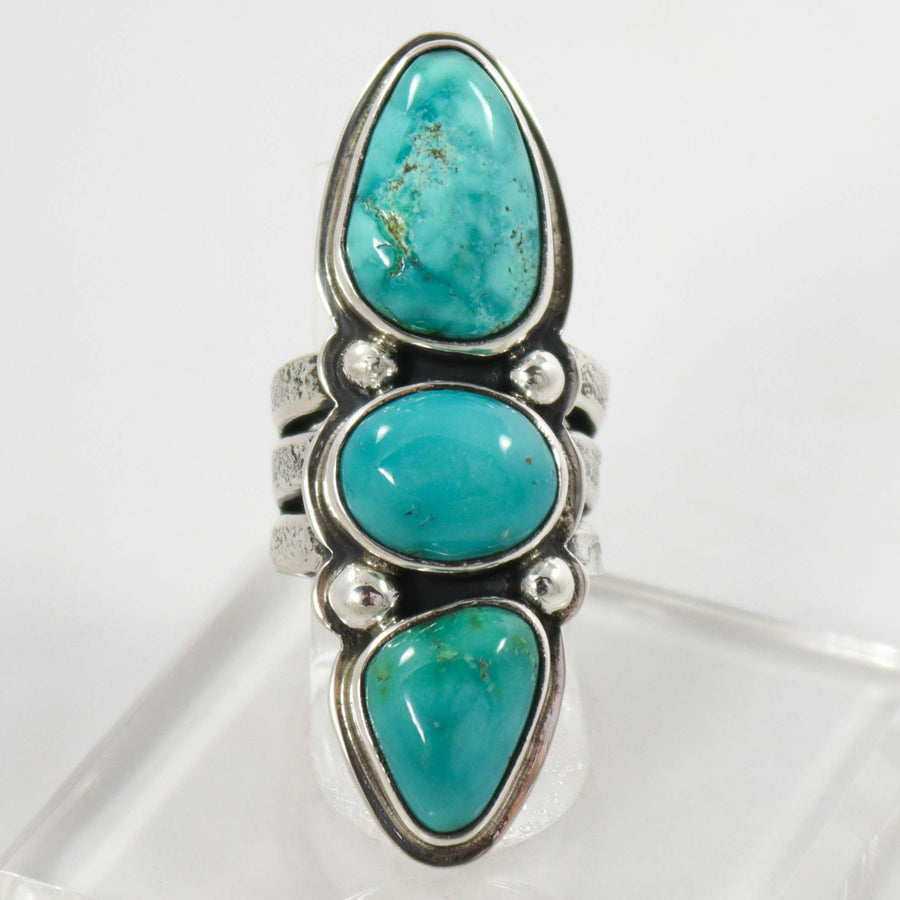 Fox Turquoise Ring by Noah Pfeffer - Garland's