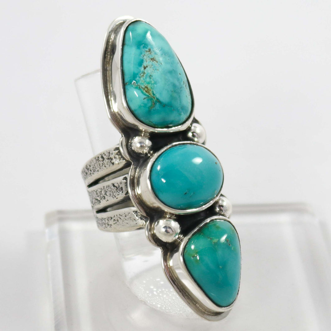 Fox Turquoise Ring by Noah Pfeffer - Garland's