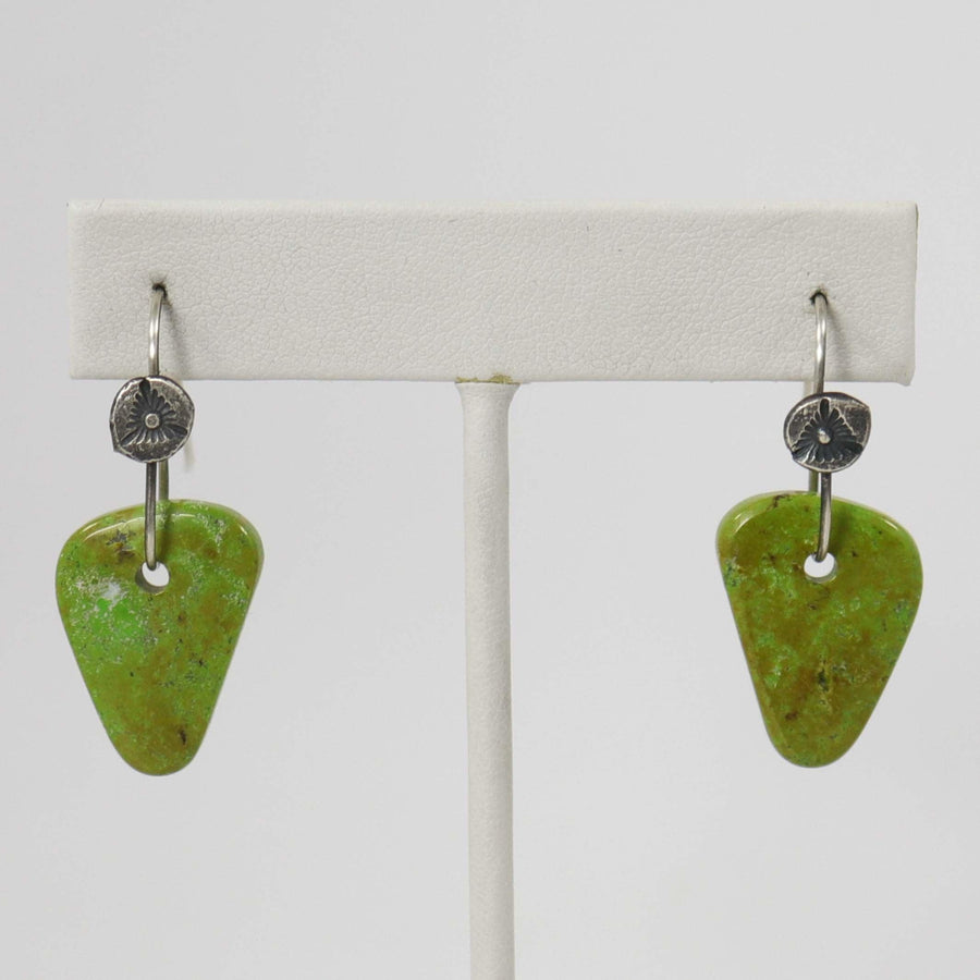 Gaspeite Earrings by Piki Wadsworth - Garland's
