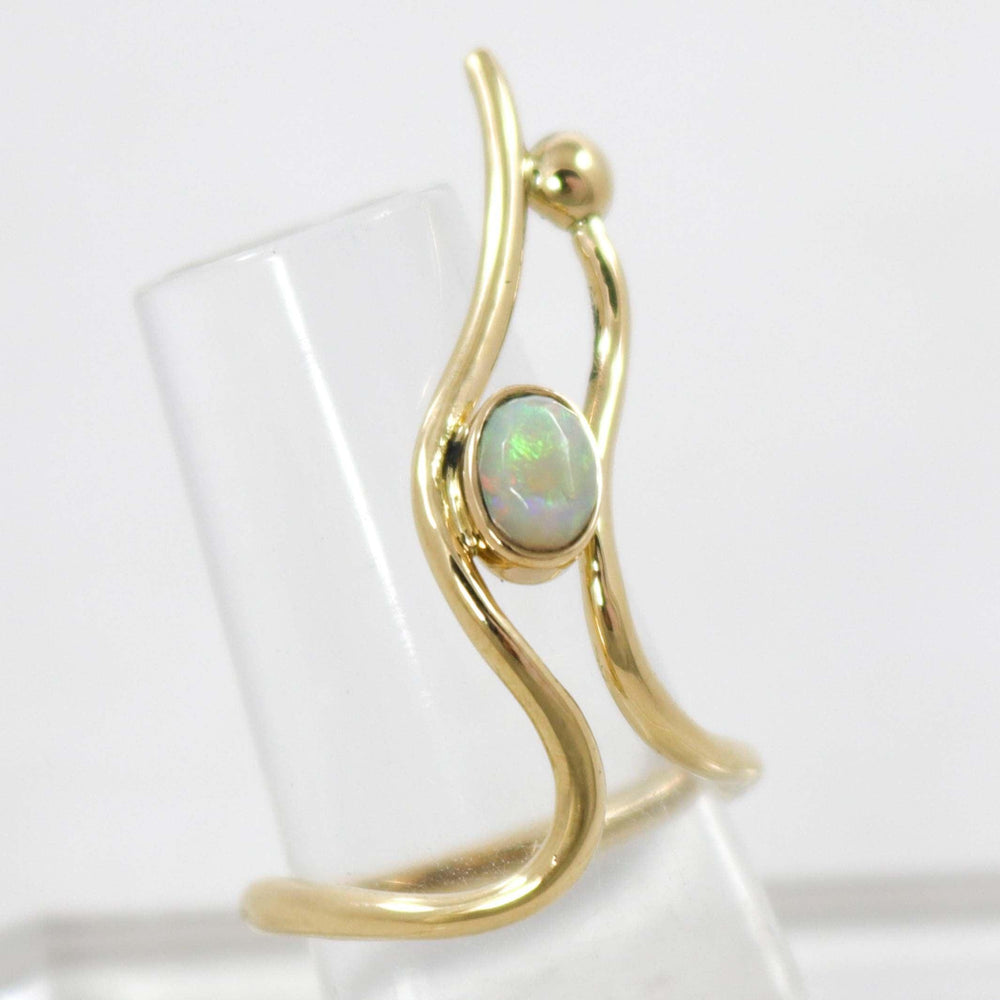 Gold and Opal Ring by Noah Pfeffer - Garland's