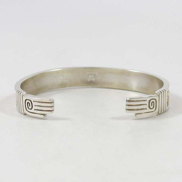 Gold and Silver Bear Cuff by Robert Taylor - Garland's