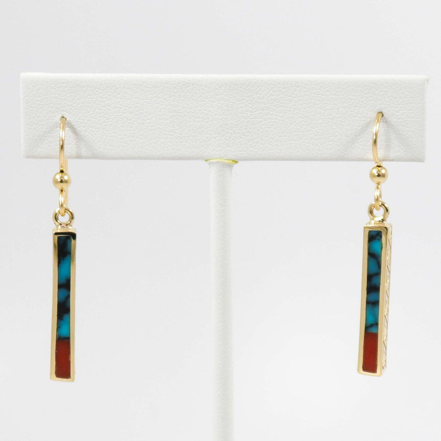 Gold Dancing Stick Earrings by Melanie and Michael Lente - Garland's