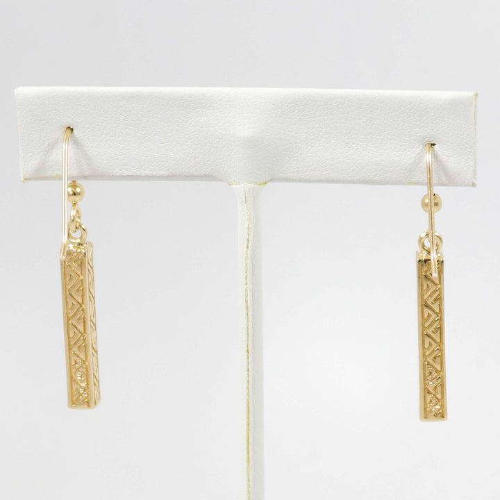 Gold Dancing Stick Earrings by Melanie and Michael Lente - Garland's