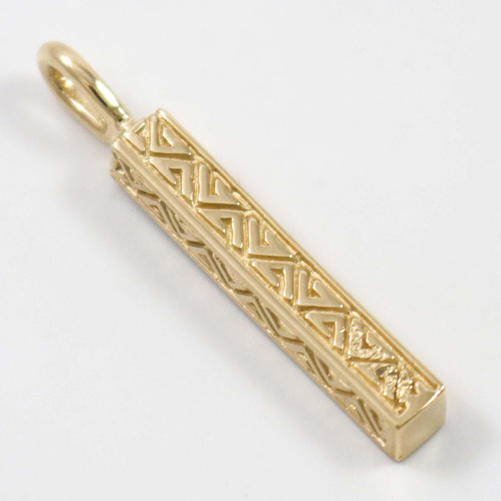 Gold Dancing Stick Pendant by Melanie and Michael Lente - Garland's