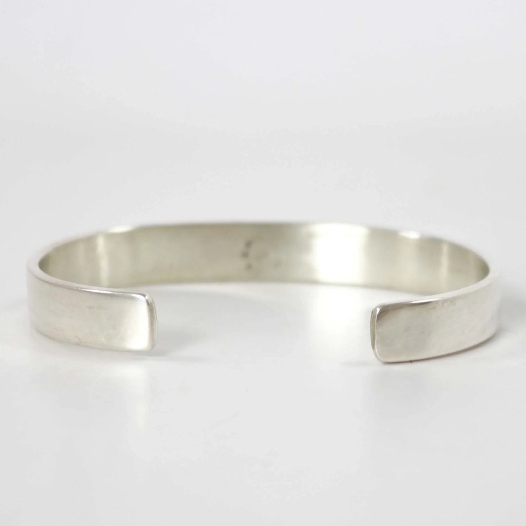 Gold on Silver Cuff by Bruce Morgan - Garland's