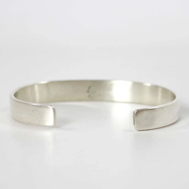 Gold on Silver Cuff by Bruce Morgan - Garland's