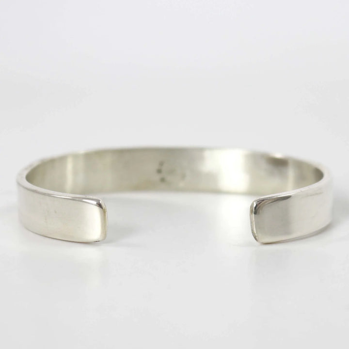 Gold on Silver Cuff by Bruce Morgan - Garland's
