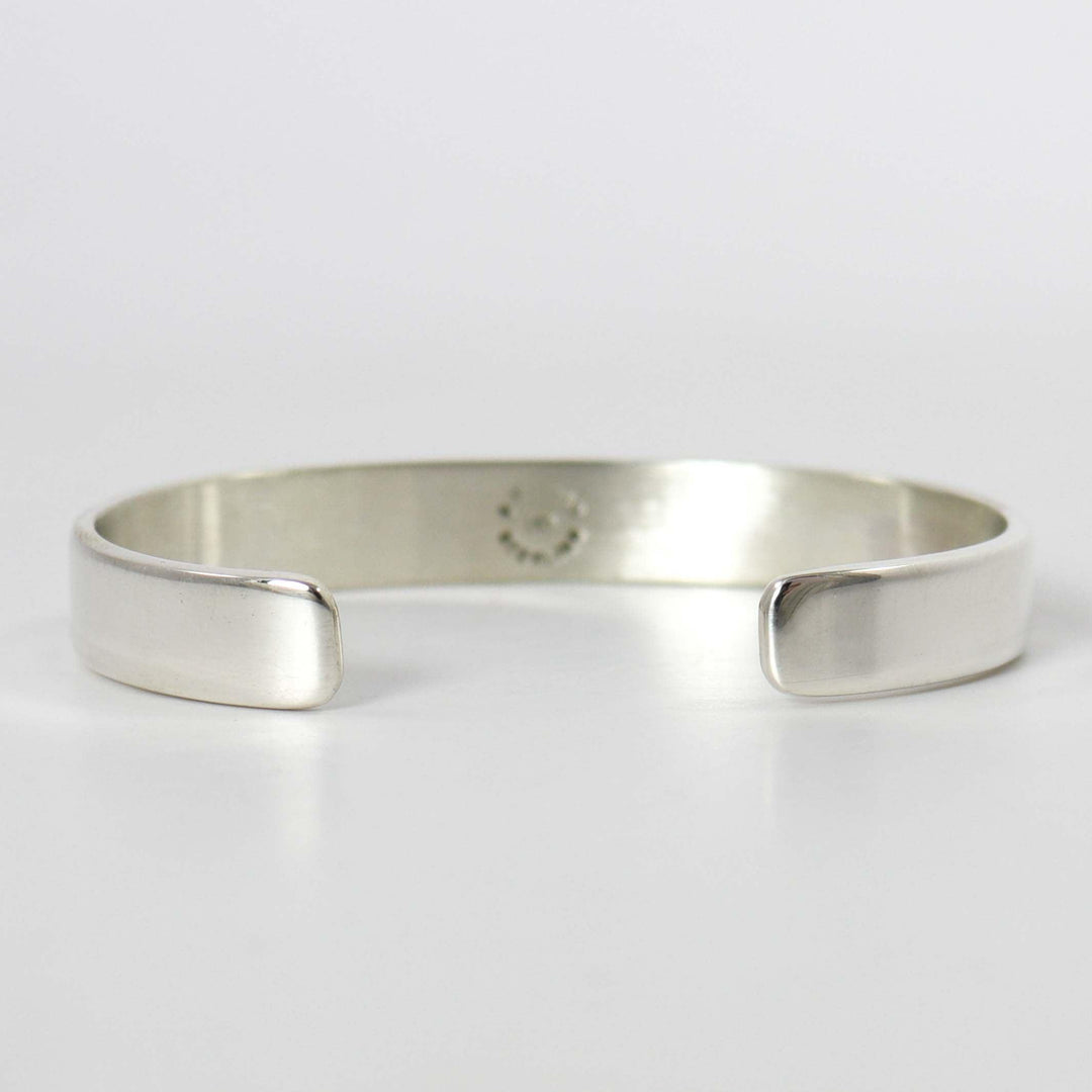 Gold on Silver Cuff by Bruce Morgan - Garland's