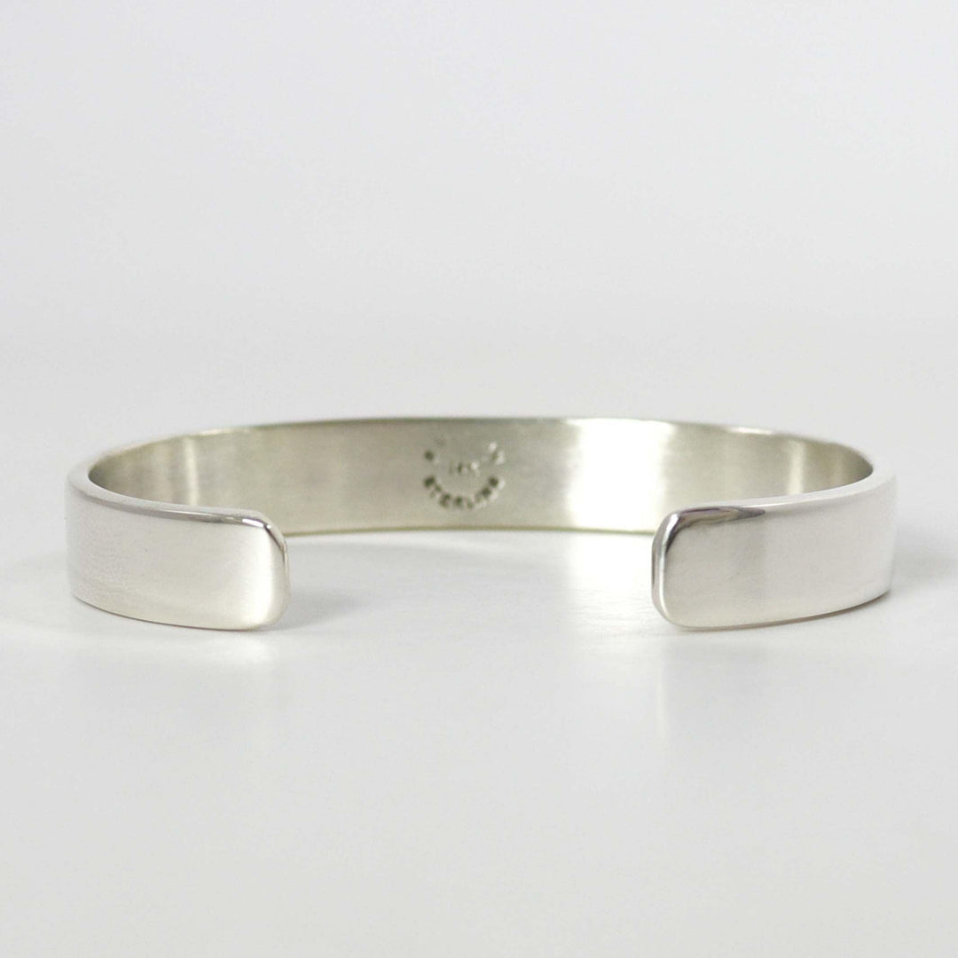 Gold on Silver Cuff by Bruce Morgan - Garland's