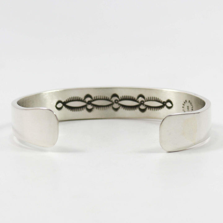 Gold on Silver Cuff by Bruce Morgan - Garland's