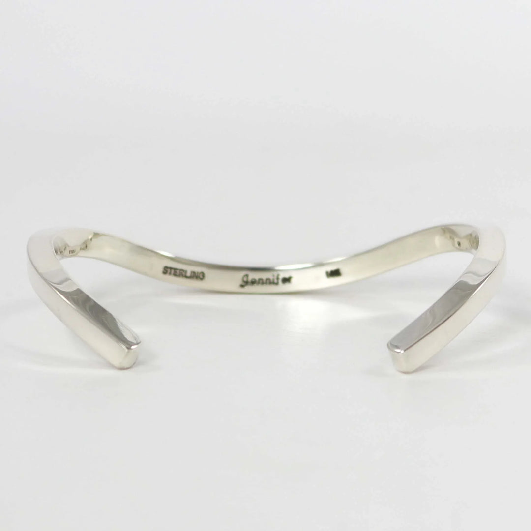 Gold on Silver Cuff by Jennifer Curtis - Garland's