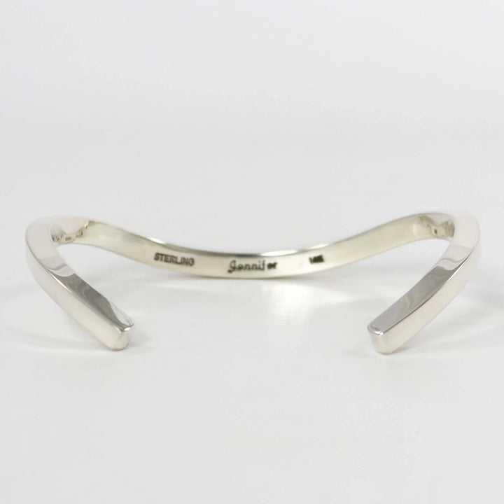 Gold on Silver Cuff by Jennifer Curtis - Garland's