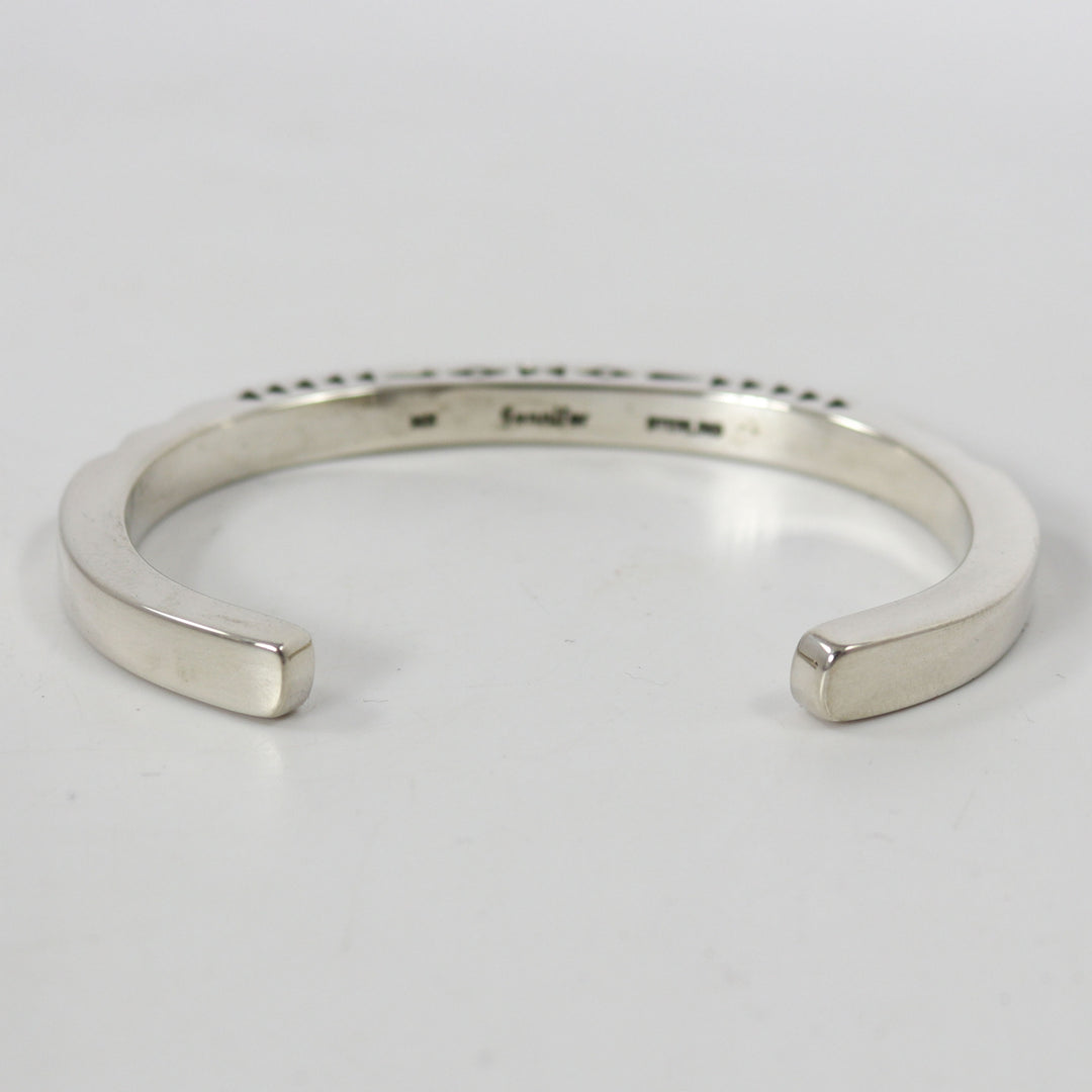 Gold on Silver Cuff by Jennifer Curtis - Garland's