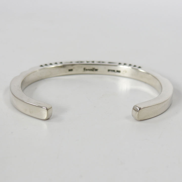 Gold on Silver Cuff by Jennifer Curtis - Garland's