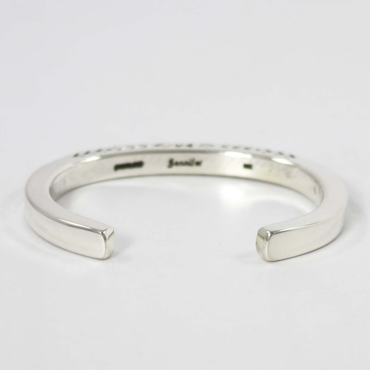 Gold on Silver Cuff by Jennifer Curtis - Garland's