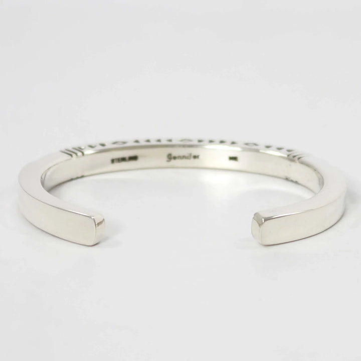 Gold on Silver Cuff by Jennifer Curtis - Garland's